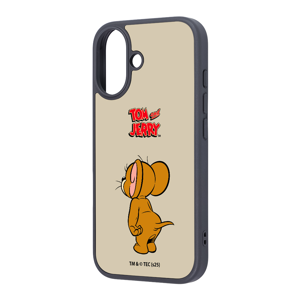 iPhone 17 / トムとジェリー / maru 衝撃吸収 バンパー ハイブリッドケース / ジェリー_スタンダード2