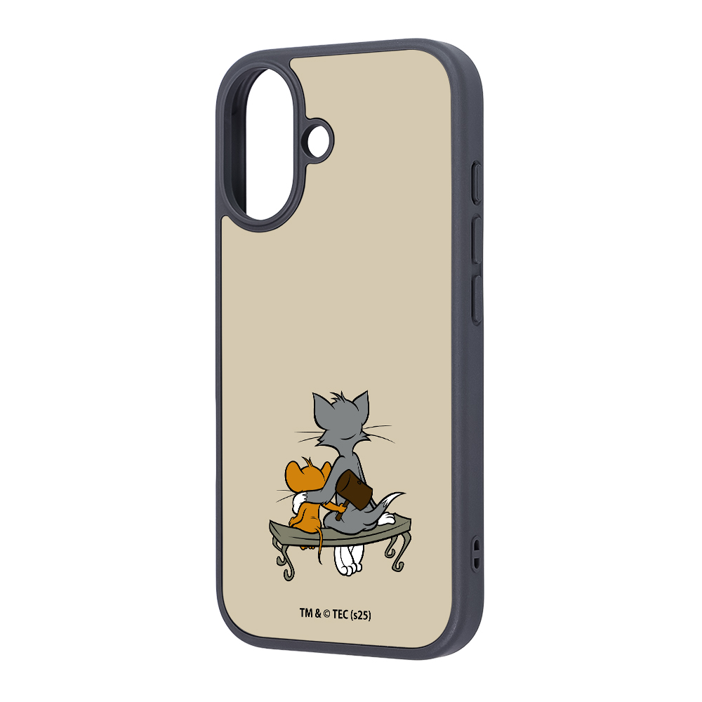iPhone 17 / トムとジェリー / maru 衝撃吸収 バンパー ハイブリッドケース / ハンマー_2