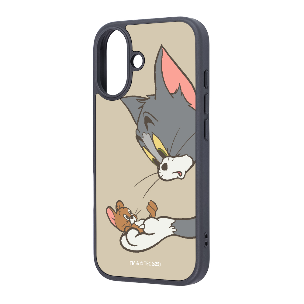 iPhone 17 / トムとジェリー / maru 衝撃吸収 バンパー ハイブリッドケース / トムとジェリー_キャッチ