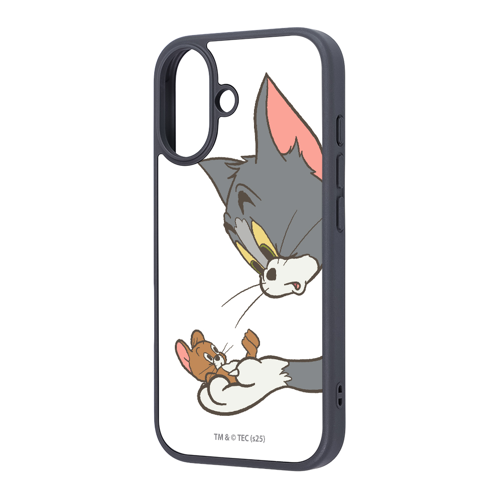 iPhone 17 / トムとジェリー / maru 衝撃吸収 バンパー ハイブリッドケース / トムとジェリー_キャッチ_2