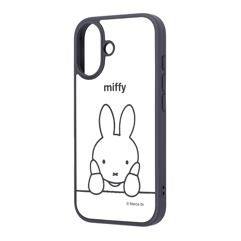 iPhone 17 / ミッフィー / maru 衝撃吸収 バンパー ハイブリッドケース / ミッフィー/スタンダード