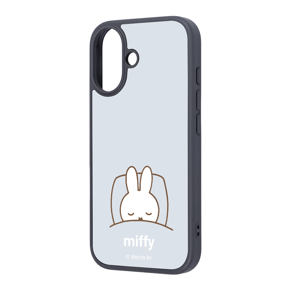 iPhone 17 / ミッフィー / maru 衝撃吸収 バンパー ハイブリッドケース / ミッフィー_おやすみ