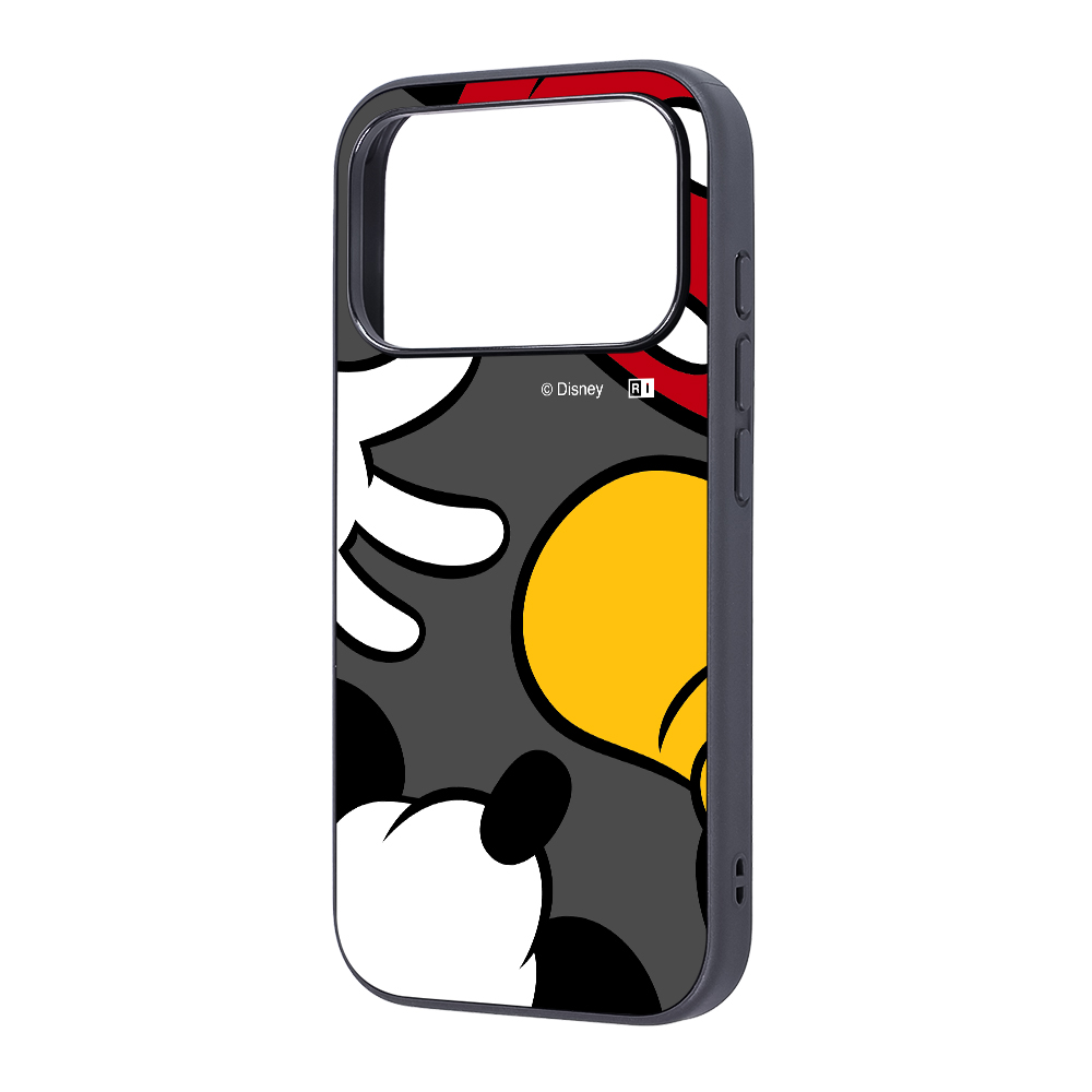 iPhone 17 Pro / ディズニー / maru 衝撃吸収 バンパー ハイブリッドケース / ミッキーマウスカラー_1