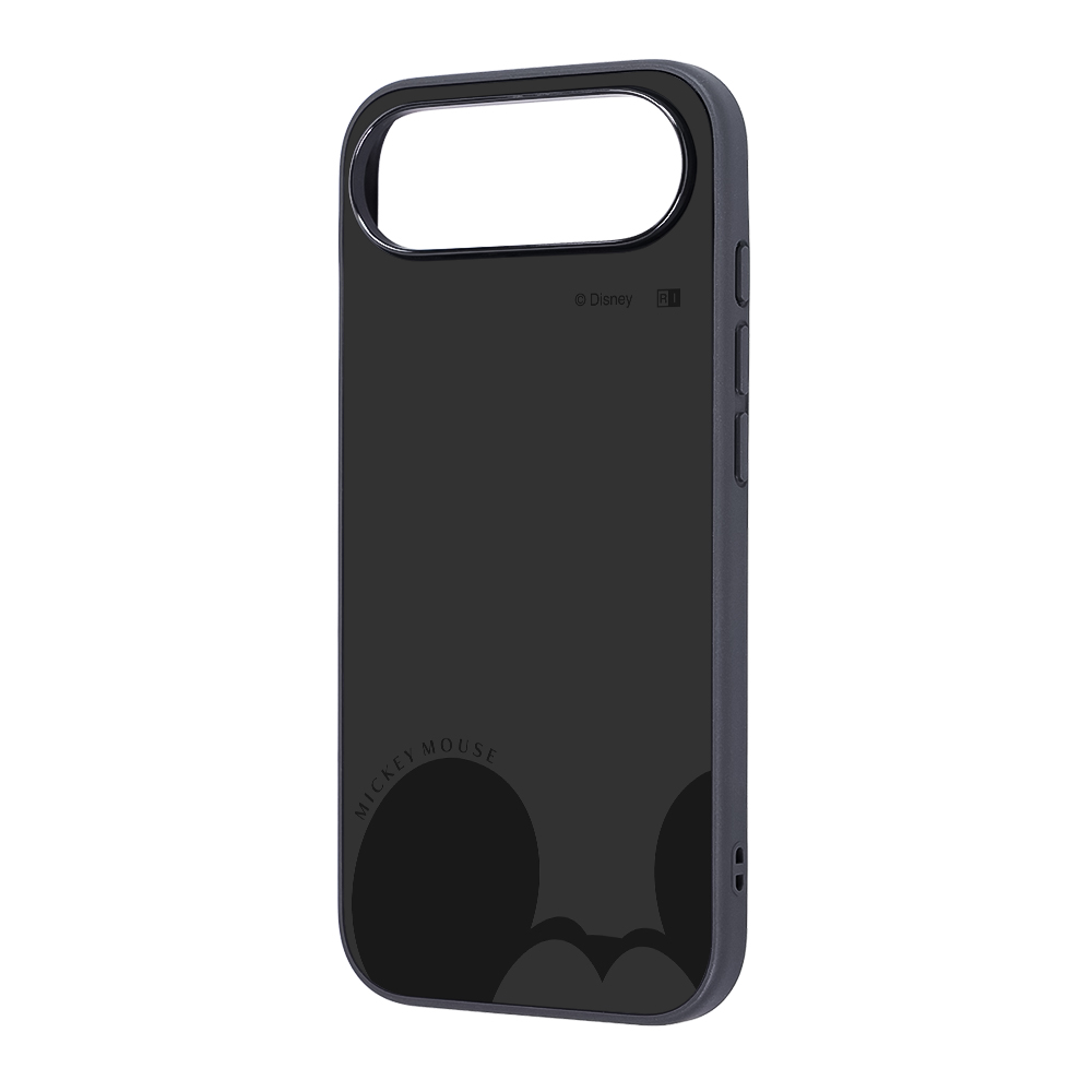 iPhone Air / ディズニー / maru 衝撃吸収 バンパー ハイブリッドケース / ミッキーマウス_グレー2