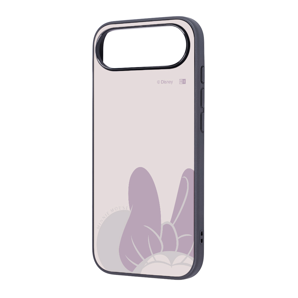 iPhone Air / ディズニー / maru 衝撃吸収 バンパー ハイブリッドケース / ミニーマウス_ピンク2