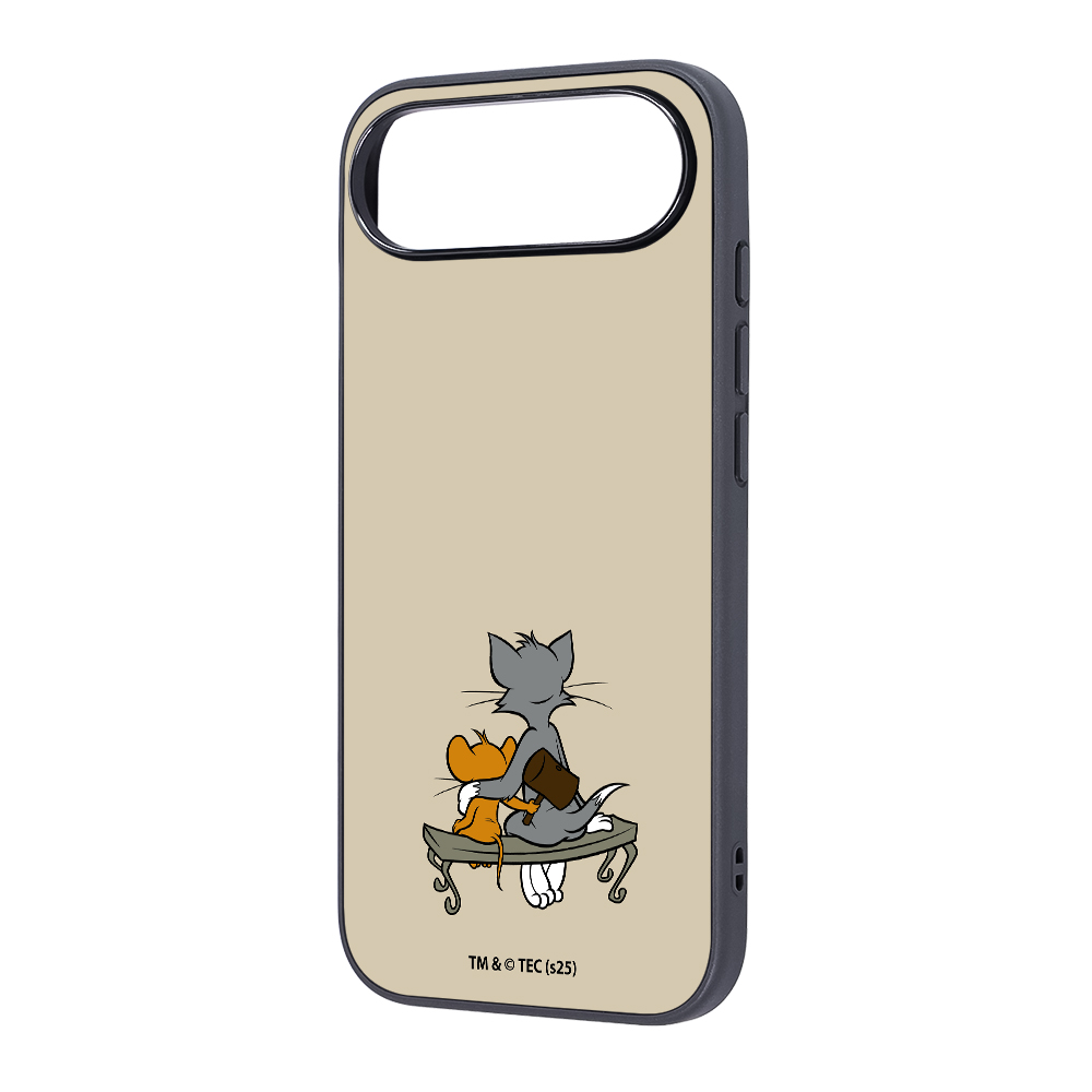 iPhone Air / トムとジェリー / maru 衝撃吸収 バンパー ハイブリッドケース / ハンマー_2