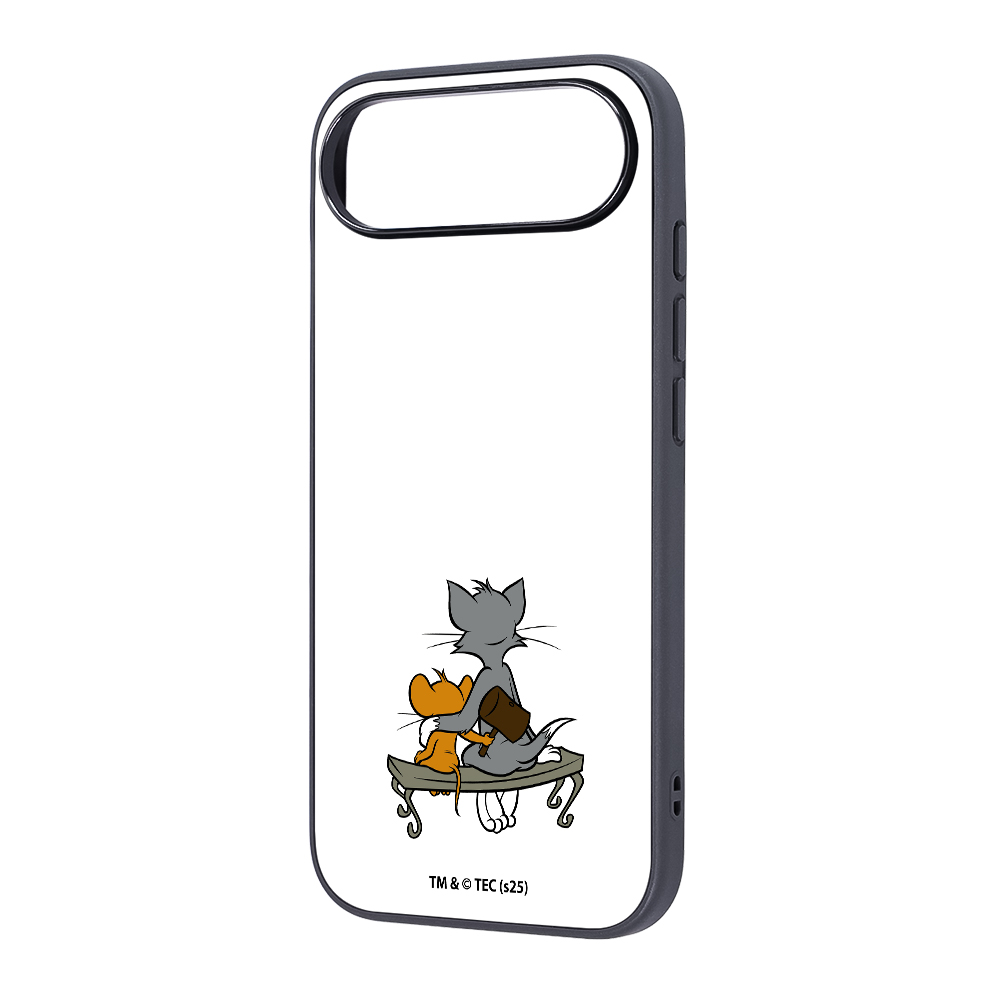 iPhone Air / トムとジェリー / maru 衝撃吸収 バンパー ハイブリッドケース / ハンマー_3