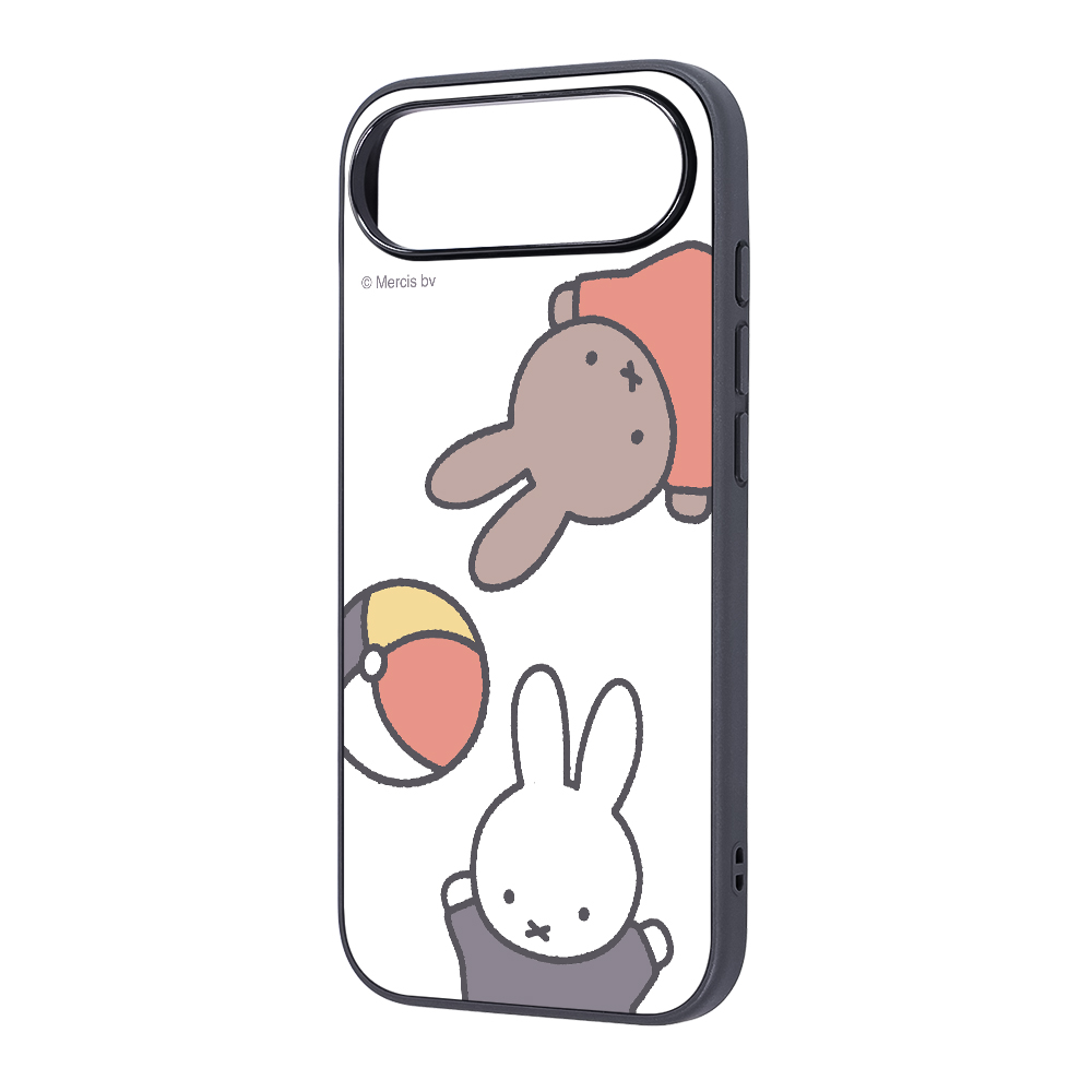 iPhone Air / ミッフィー / maru 衝撃吸収 バンパー ハイブリッドケース / ミッフィーとメラニー