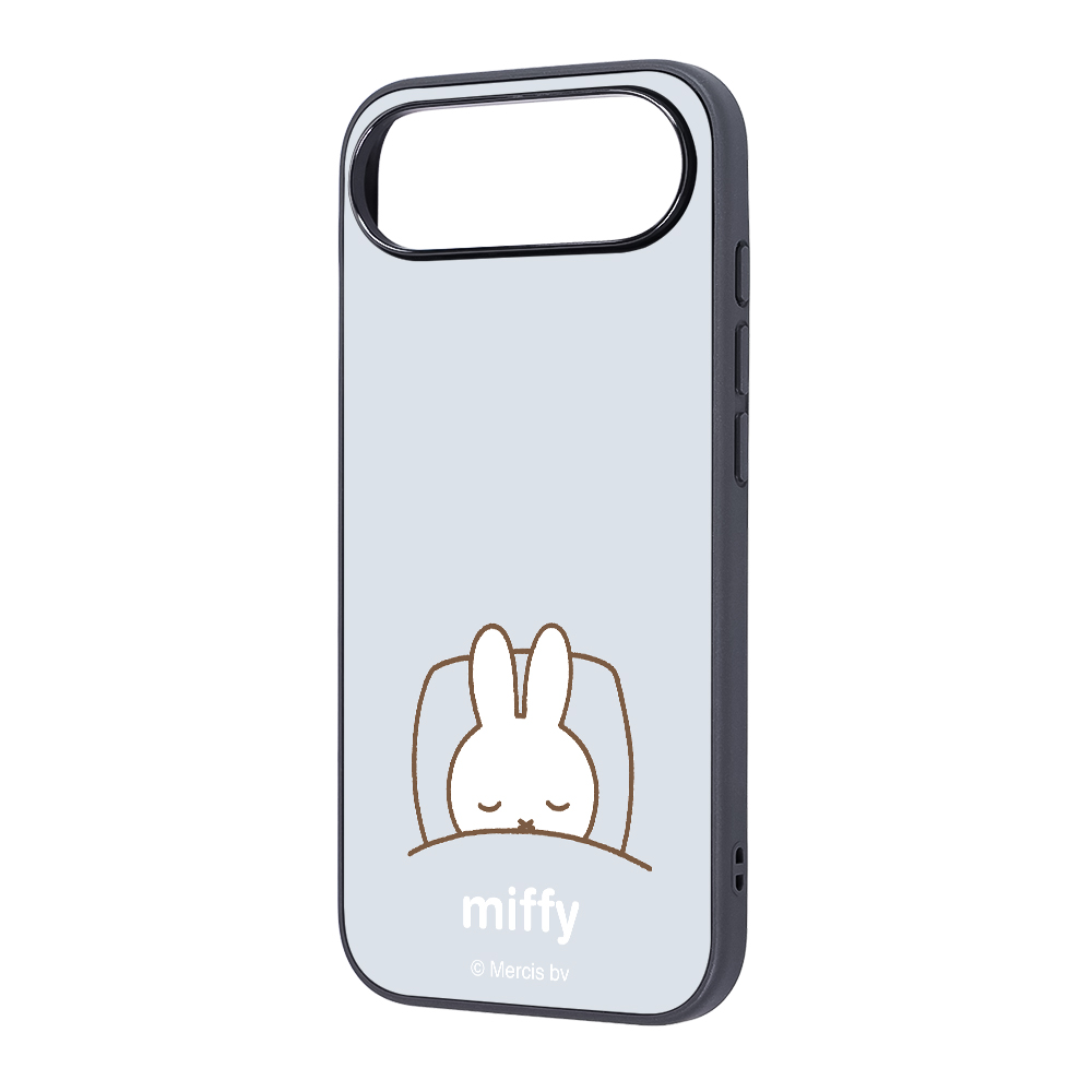 iPhone Air / ミッフィー / maru 衝撃吸収 バンパー ハイブリッドケース / ミッフィー_おやすみ