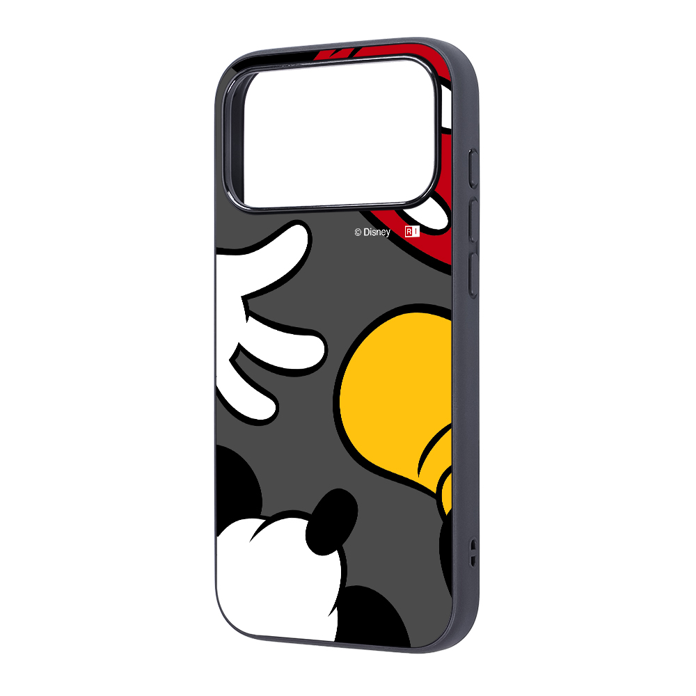 iPhone 17 Pro Max / ディズニー / maru 衝撃吸収 バンパー ハイブリッドケース / ミッキーマウスカラー_1