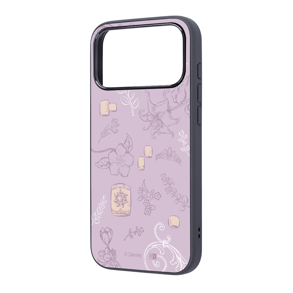 iPhone 17 Pro Max / ディズニー / maru 衝撃吸収 バンパー ハイブリッドケース / ラプンツェル_アイコン