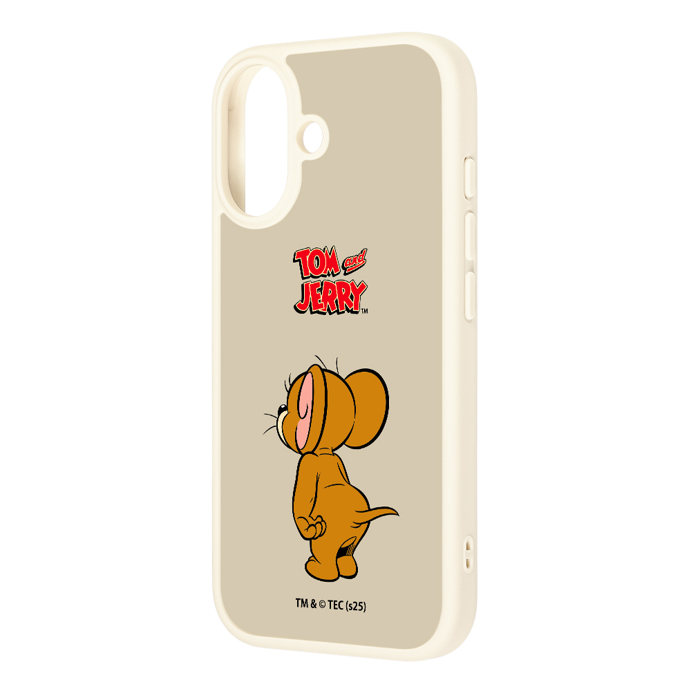 iPhone 17 / トムとジェリー / maru 衝撃吸収 バンパー ハイブリッドケース / ジェリー_スタンダード2
