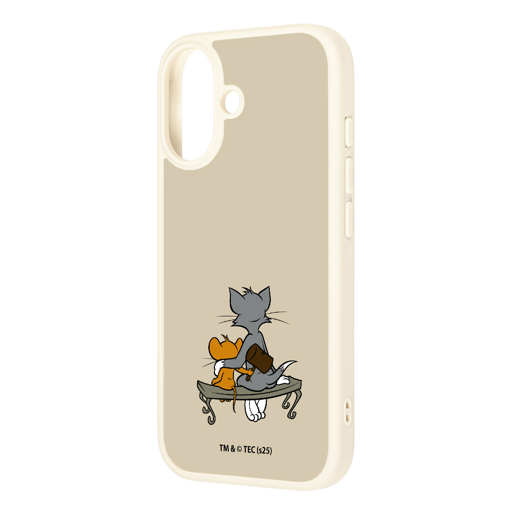 iPhone 17 / トムとジェリー / maru 衝撃吸収 バンパー ハイブリッドケース / ハンマー_2