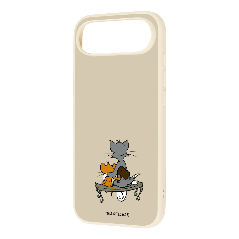iPhone Air / トムとジェリー / maru 衝撃吸収 バンパー ハイブリッドケース / ハンマー_2
