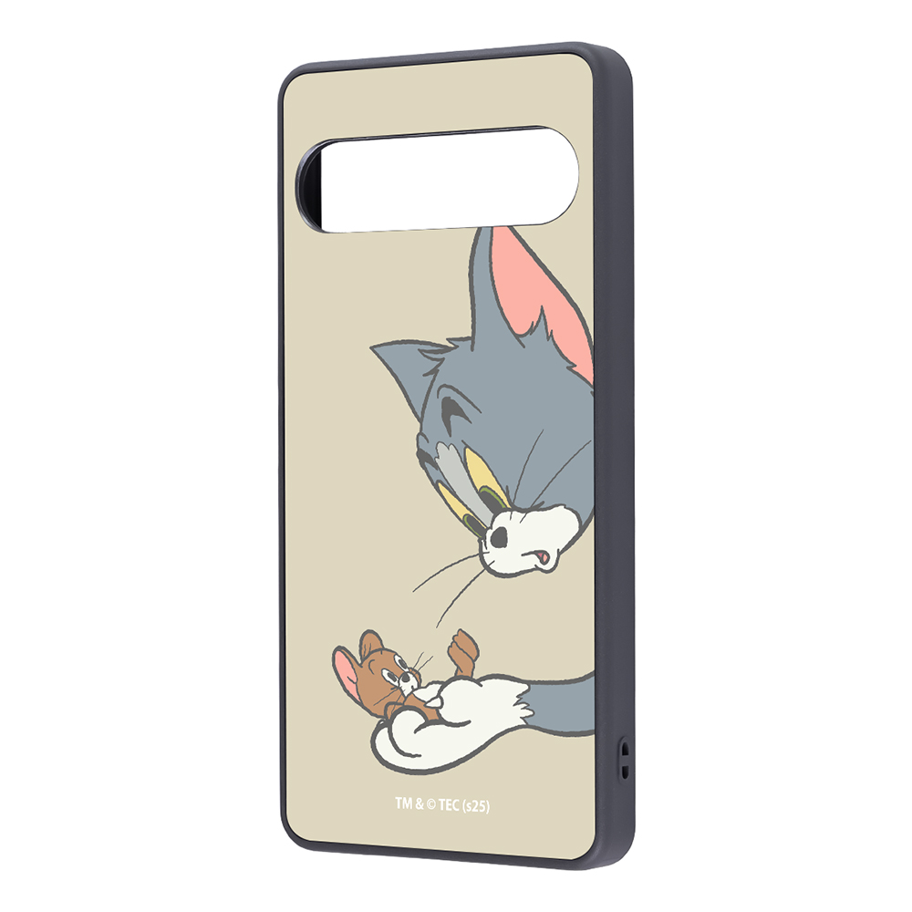 Xperia 10 VII / トムとジェリー / maru 衝撃吸収 バンパー ハイブリッドケース / トムとジェリー_キャッチ