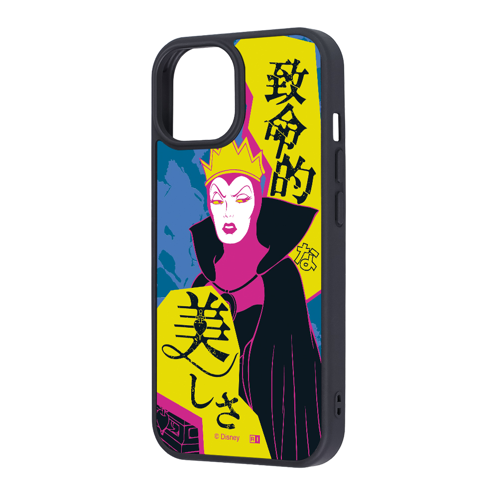 iPhone 15/14/13 / ディズニー / maru 衝撃吸収 バンパー ハイブリッドケース / ヴィランズ_女王