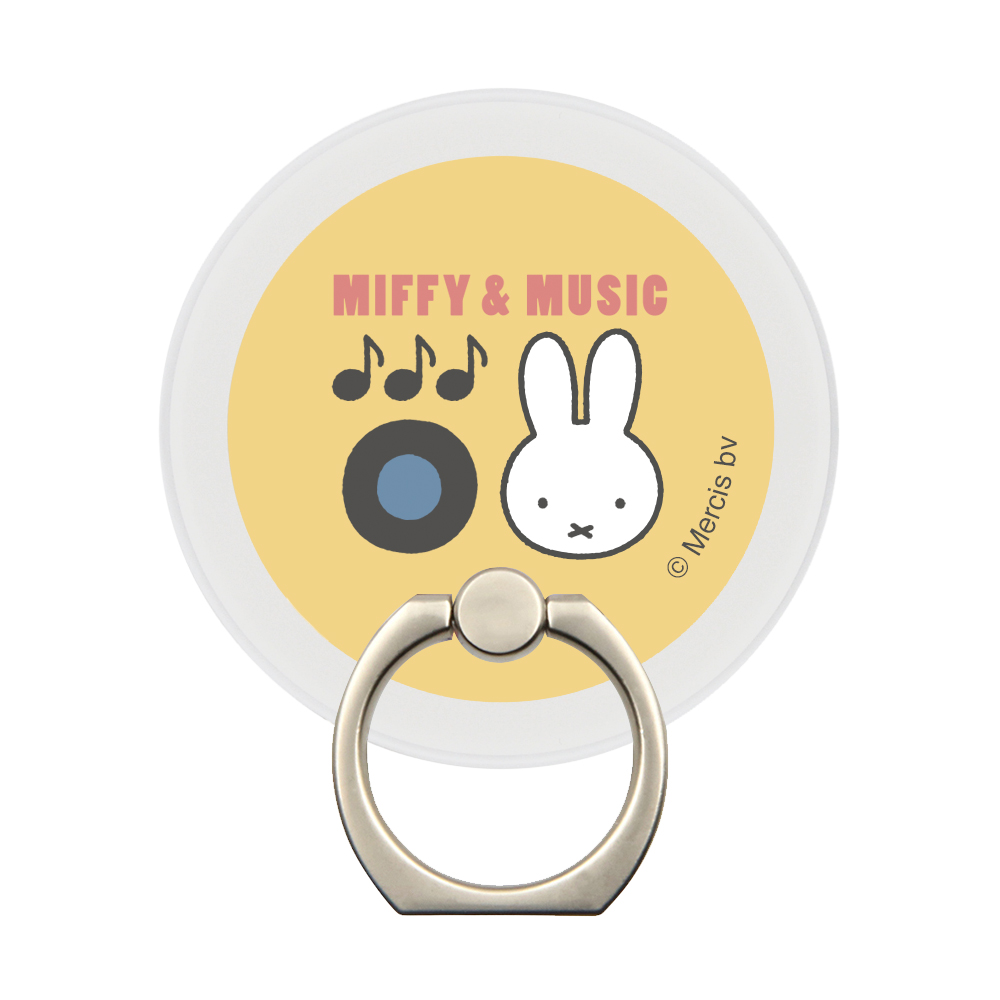 ミッフィー / magness マグネット スマホリング スタンド / MIFFY & MUSIC_4