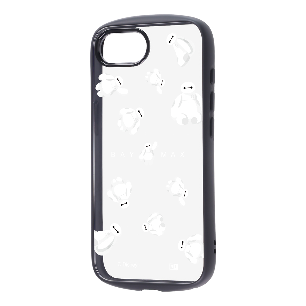 iPhone 16e / ディズニー / Puffull 衝撃吸収 バンパー ハイブリッドケース / ベイマックス_ふわふわ2