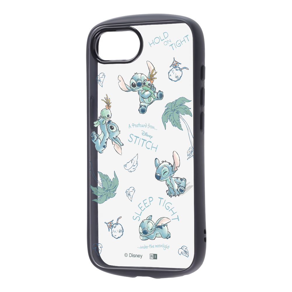 iPhone 16e / ディズニー / Puffull 衝撃吸収 バンパー ハイブリッドケース / いろんなスティッチ2