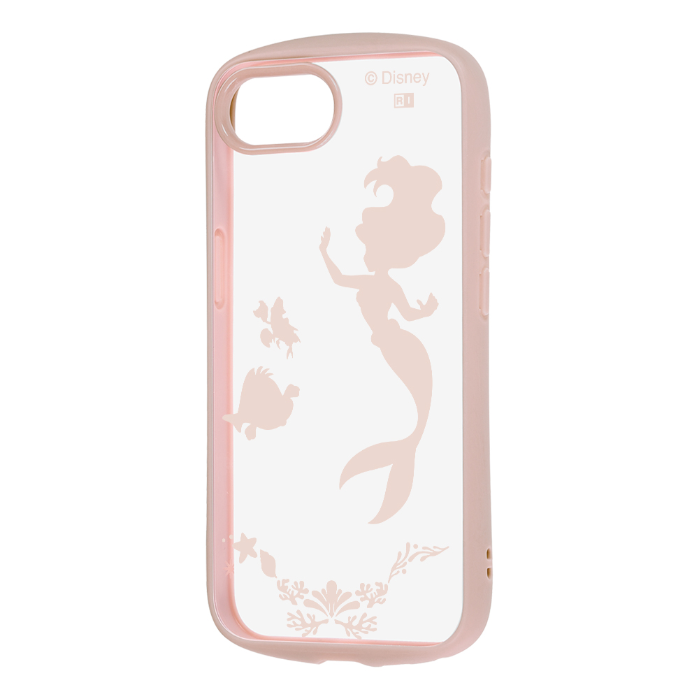 iPhone 16e / ディズニー / Puffull 衝撃吸収 バンパー ハイブリッドケース / アリエル