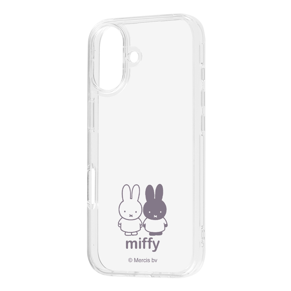 iPhone 16 / ミッフィー / 耐衝撃 ハイブリッドケース / ミッフィー