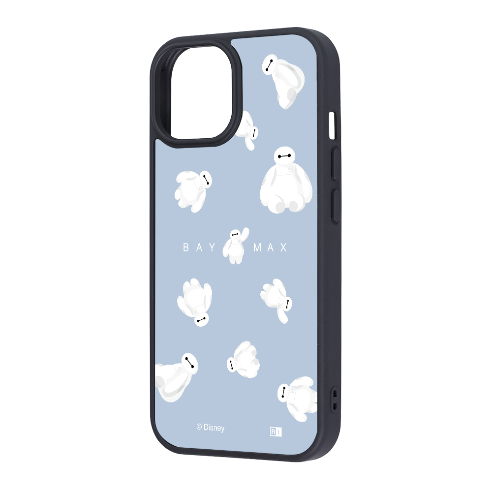 iPhone 15/14/13 / ディズニー / maru 衝撃吸収 バンパー ハイブリッドケース / ベイマックス_ふわふわ