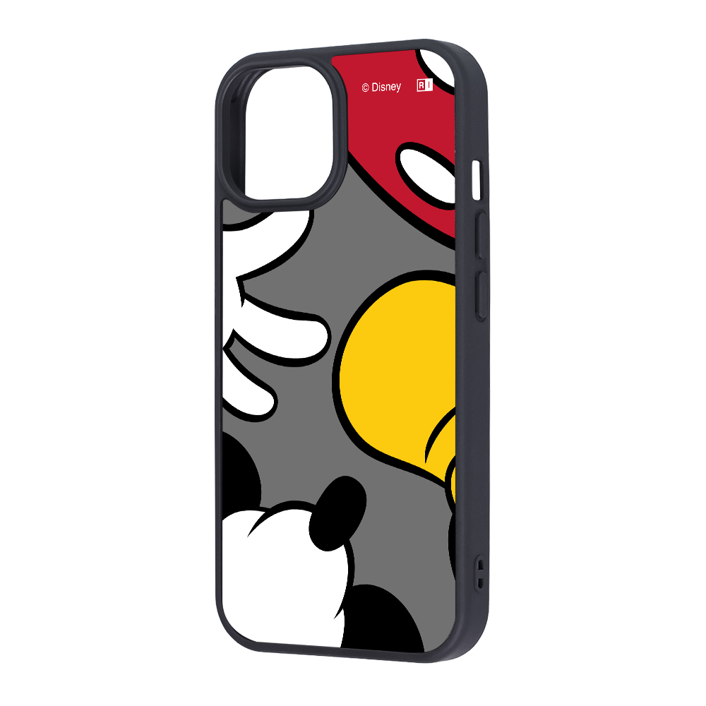 iPhone 15/14/13 / ディズニー / maru 衝撃吸収 バンパー ハイブリッドケース / ミッキーマウスカラー_1