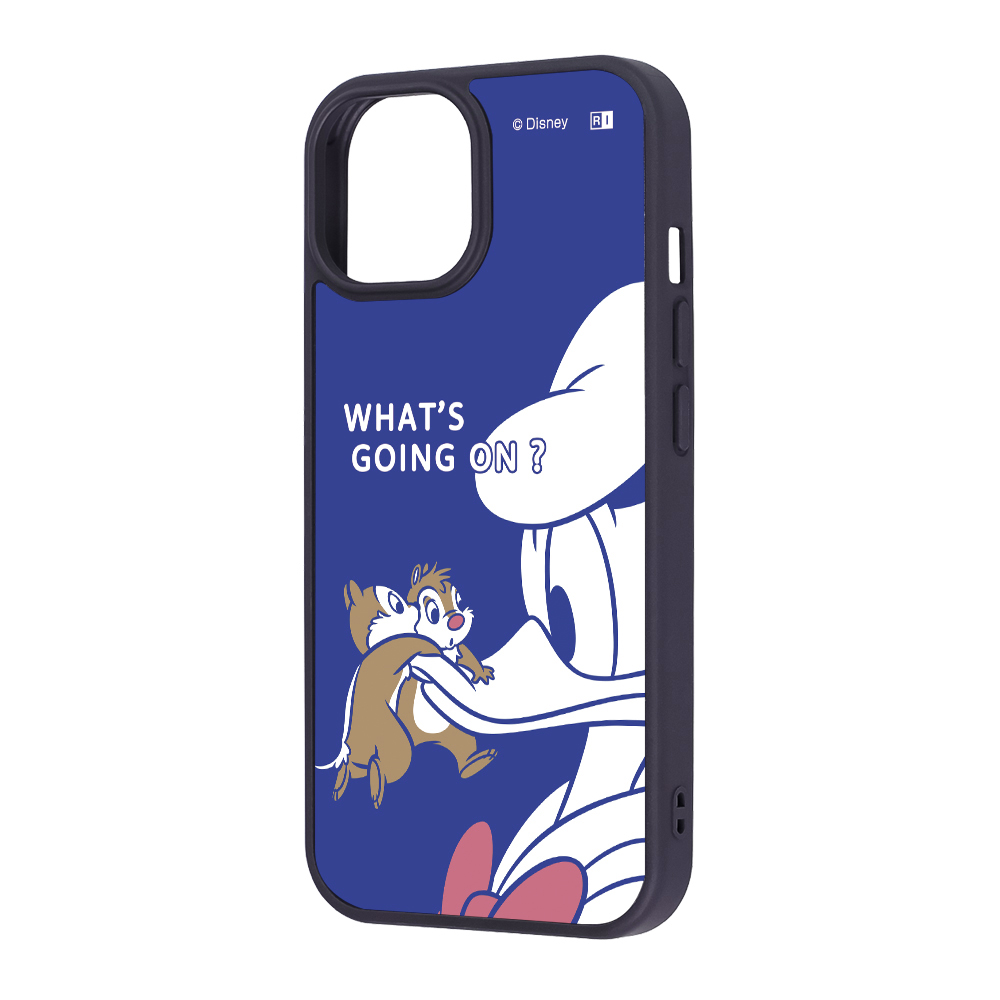 iPhone 15/14/13 / ディズニー / maru 衝撃吸収 バンパー ハイブリッドケース / チップ＆デールとドナルド