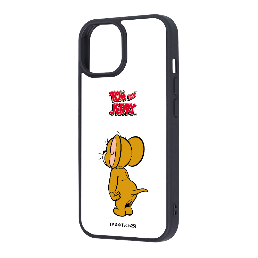 iPhone 15/14/13 / トムとジェリー / maru 衝撃吸収 バンパー ハイブリッドケース / ジェリー_スタンダード