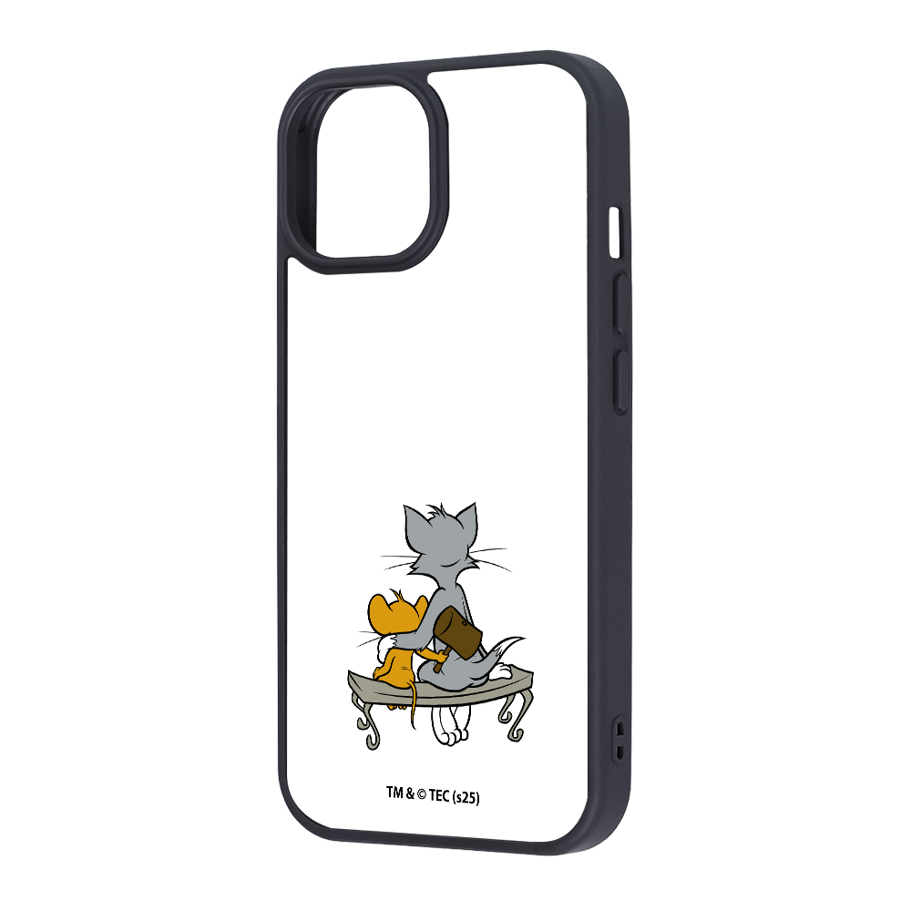 iPhone 15/14/13 / トムとジェリー / maru 衝撃吸収 バンパー ハイブリッドケース / ハンマー_3