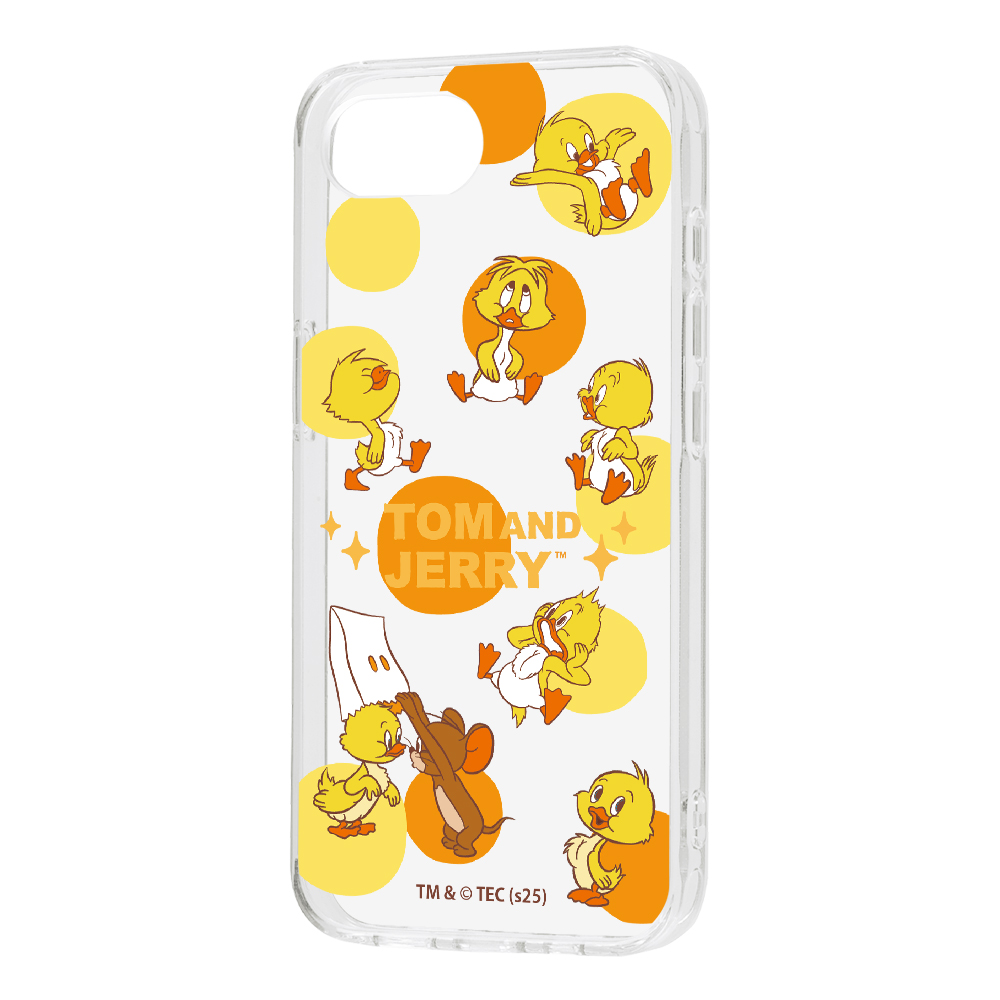 iPhone 16e / トムとジェリー / 耐衝撃 ハイブリッドケース / いろんなクアッカー