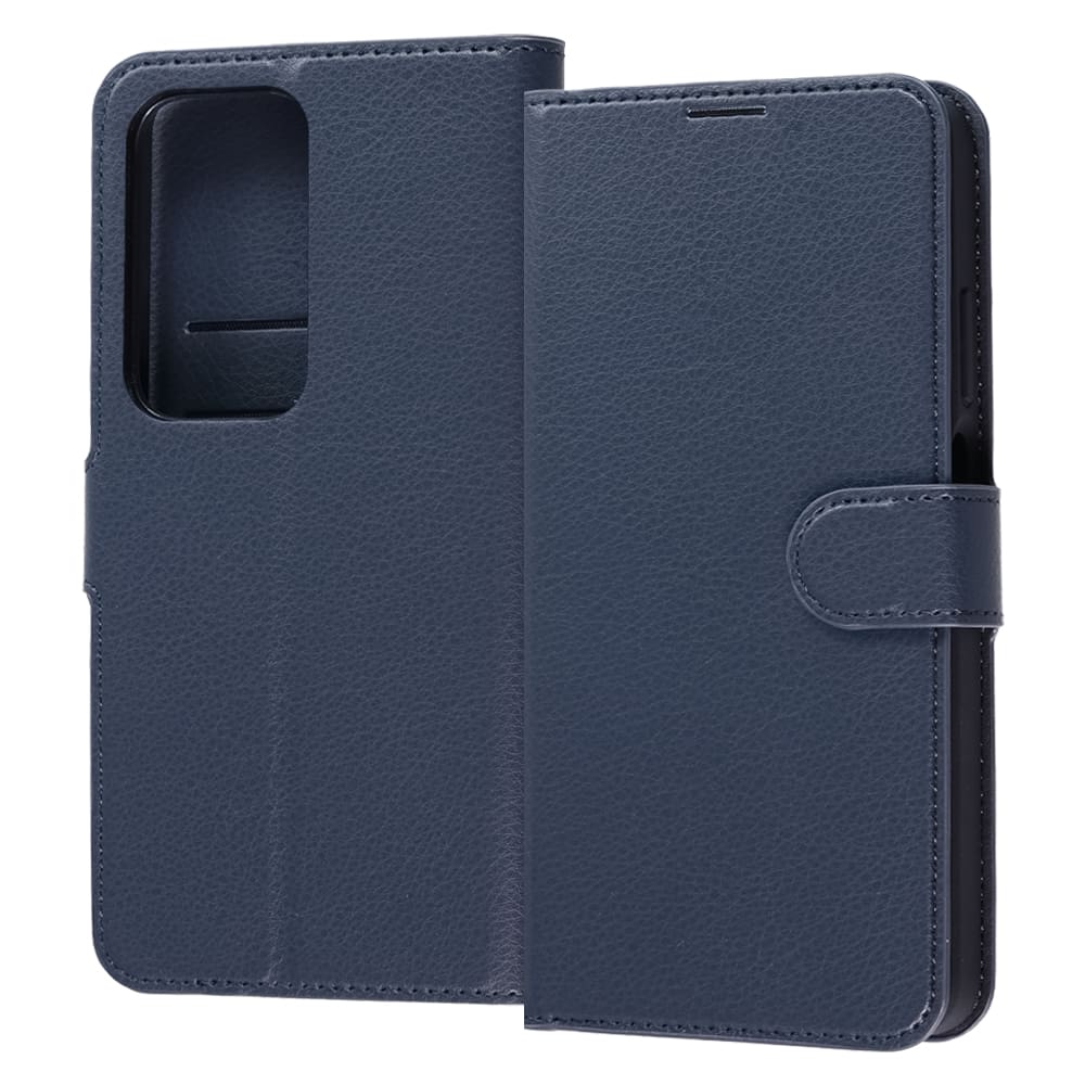 A3 5G後継 / 手帳型ケース シンプル マグネット / ダークネイビー