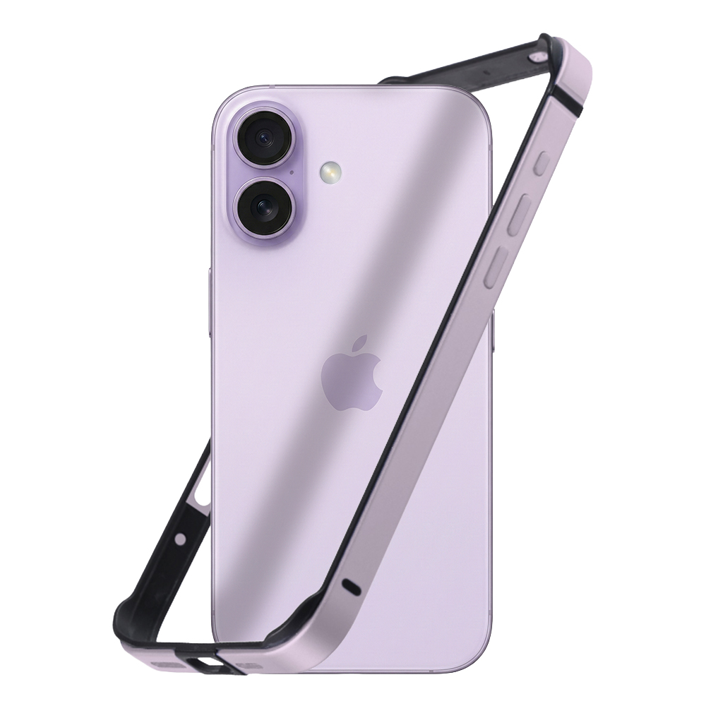 iPhone 17 / アルミバンパー 一体美 / ラベンダー