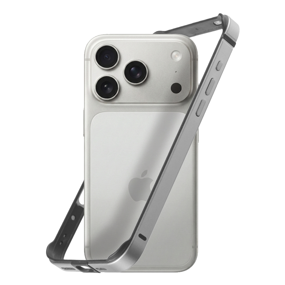 iPhone 17 Pro / アルミバンパー 一体美 / シルバー