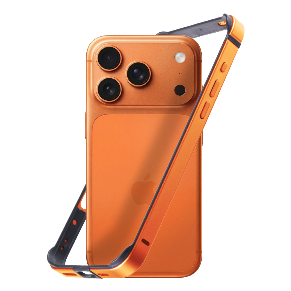 iPhone 17 Pro / アルミバンパー 一体美 / オレンジ