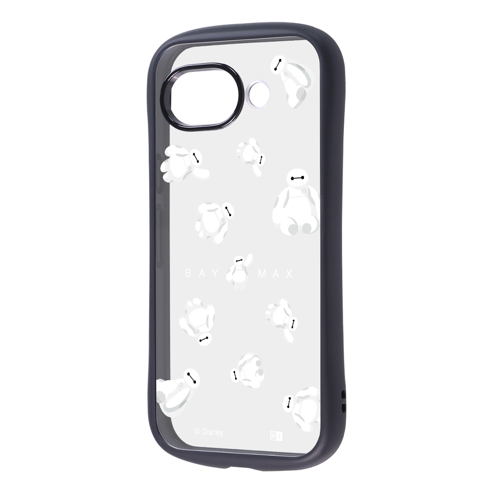 Google Pixel 10a / ディズニー / Puffull 衝撃吸収 バンパー ハイブリッドケース / ベイマックス_ふわふわ2