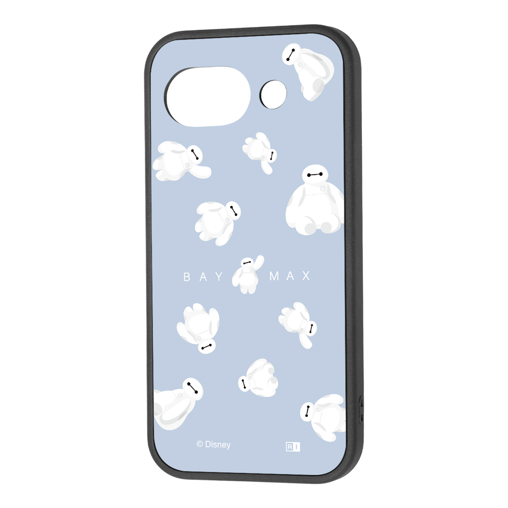 Google Pixel 10a / ディズニー / maru 衝撃吸収 バンパー ハイブリッドケース / ベイマックス_ふわふわ