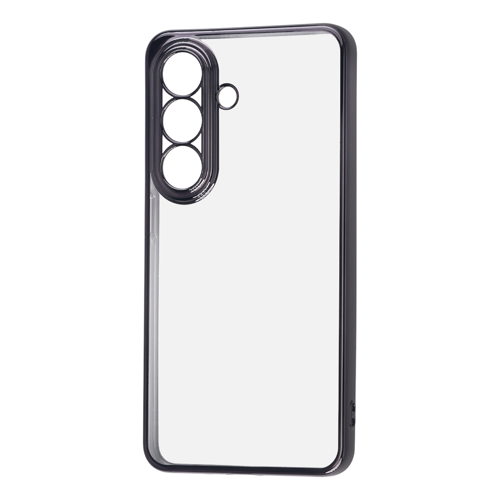Galaxy S26 / ソフトケース 精密設計 フレームメッキ / ブラック