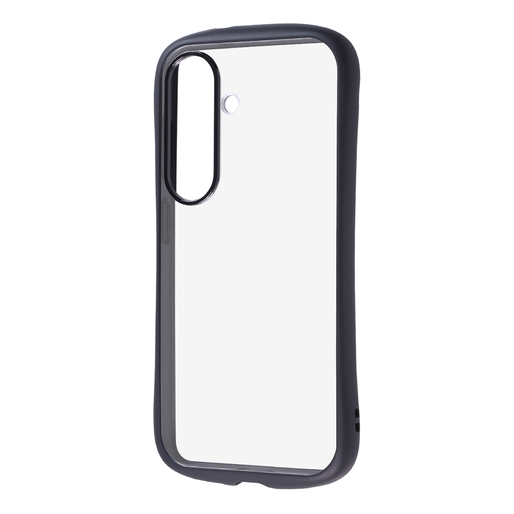Galaxy S26 / ハイブリッド タフケース Puffull +レンズガードリング / ブラック
