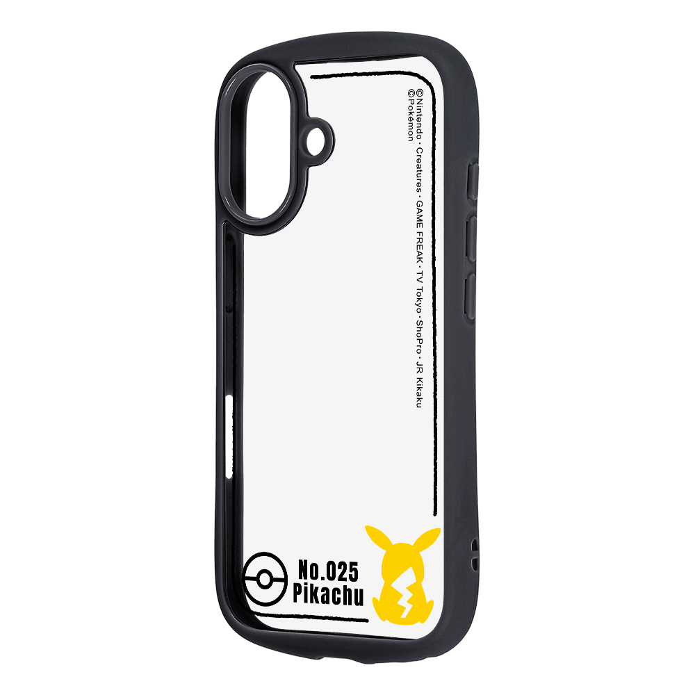 iPhone 17 / ポケットモンスター / Puffull ハイブリッドケース / ピカチュウ_シルエット