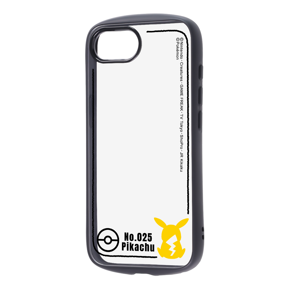 iPhone 16e / ポケットモンスター / Puffull ハイブリッドケース / ピカチュウ_シルエット