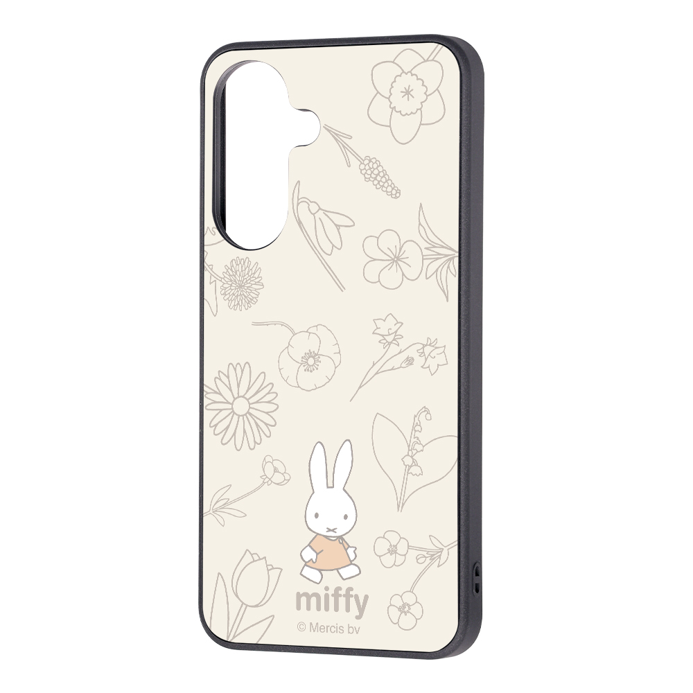 Galaxy A57 5G / ハイブリッドケース maru / ミッフィーフラワー